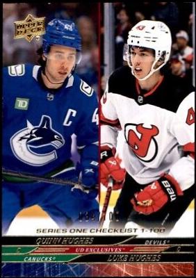 Quinn Hughes / Luke Hughes [Exclusive] #199