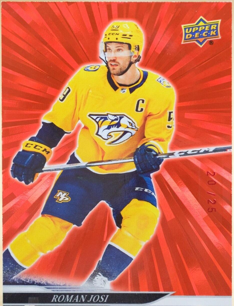 Roman Josi [Outburst Red] #108