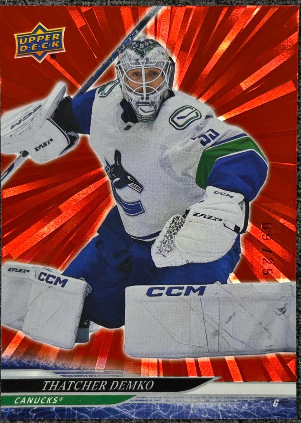 Thatcher Demko [Outburst Red] #177