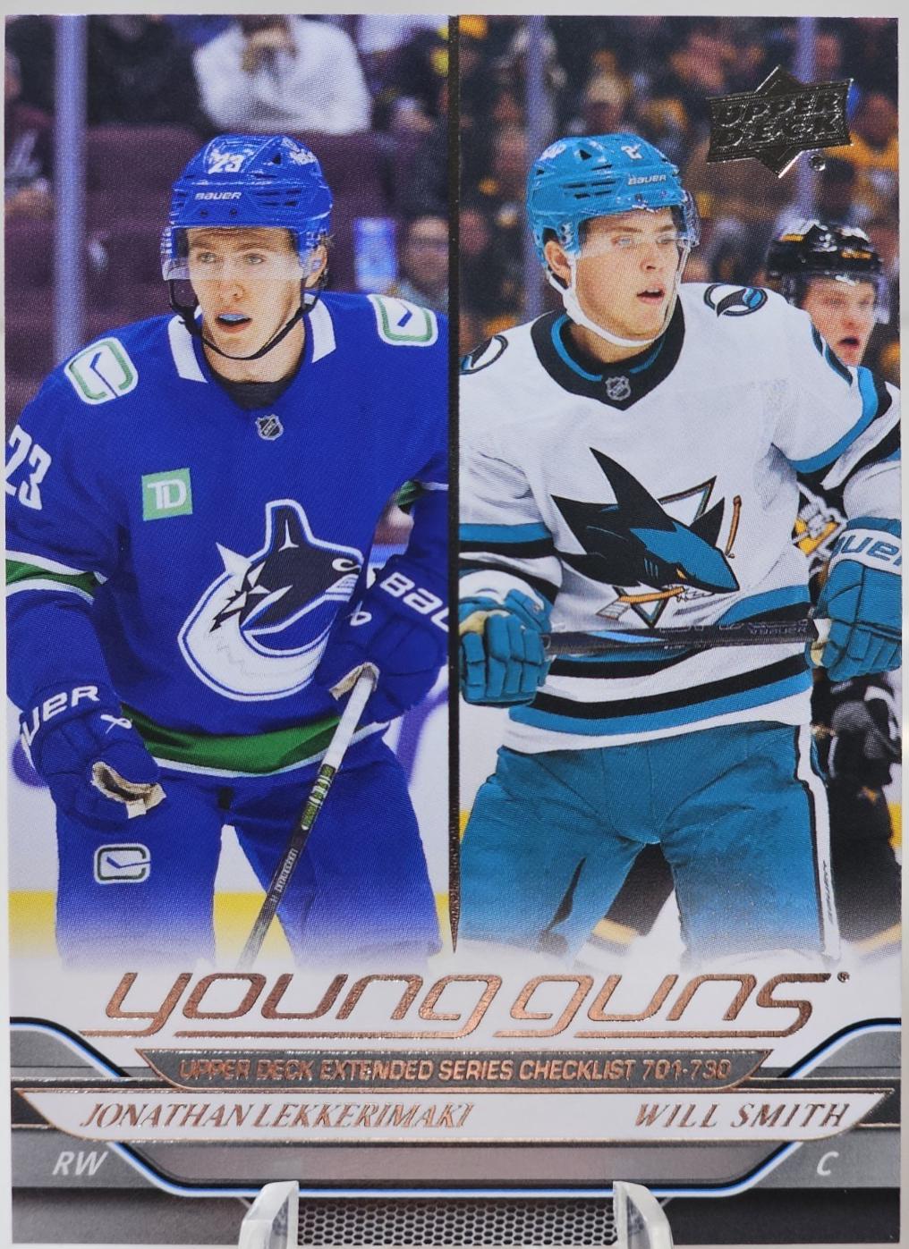Young Guns Checklist [Speckled Rainbow] #730