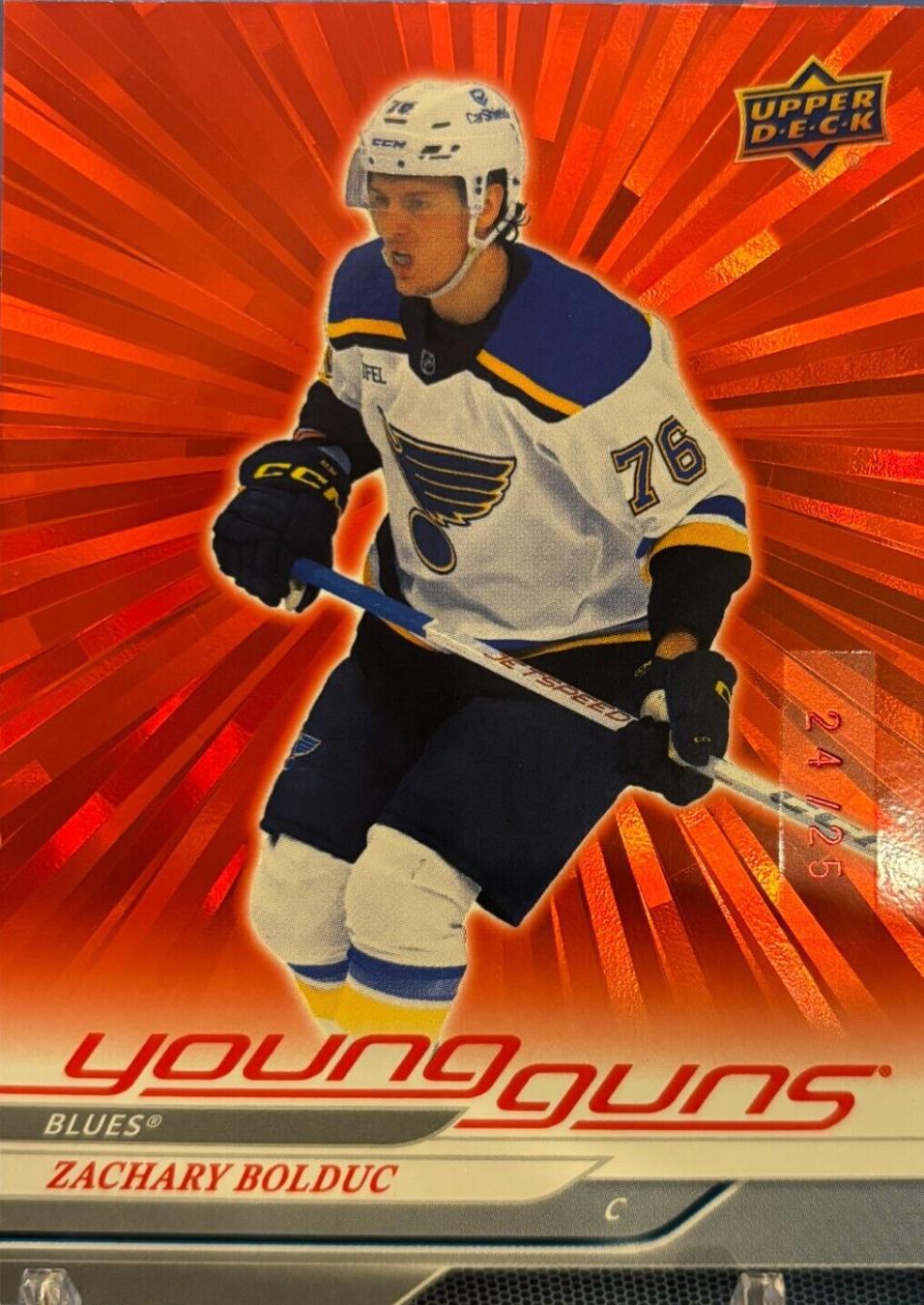 Zachary Bolduc [Outburst Red] #201