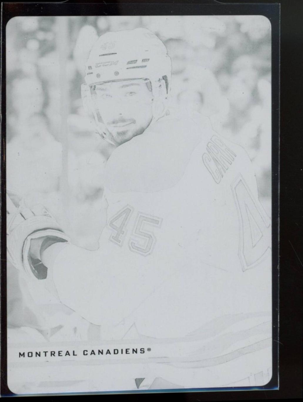 Alexandre Carrier [Printing Plate] #91