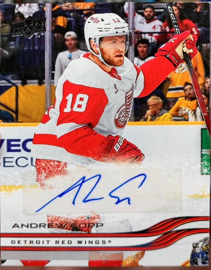Andrew Copp [Snow Spray Auto Variation] #61