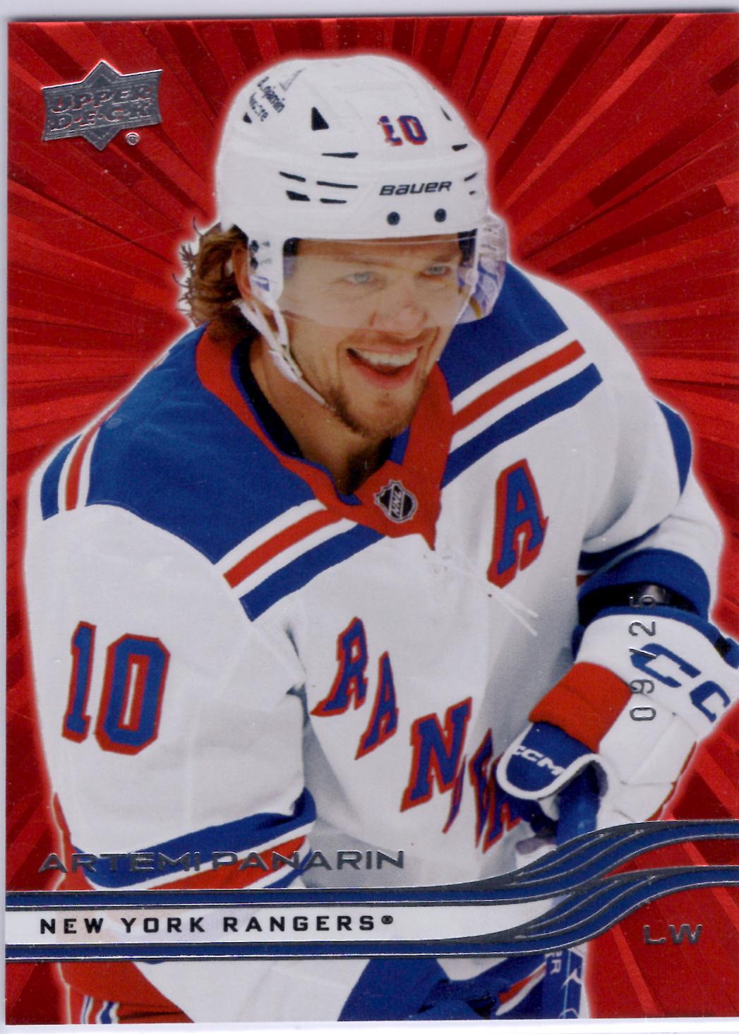 Artemi Panarin [Outburst Red] #112