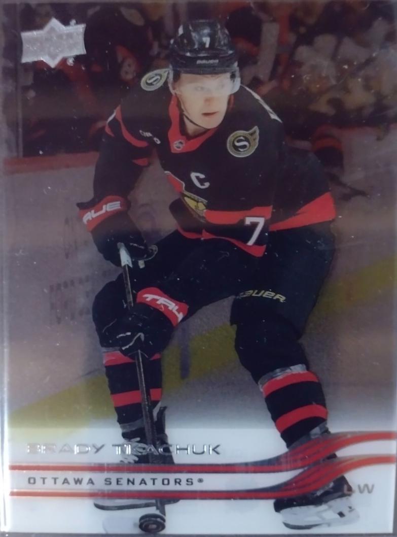 Brady Tkachuk [Clear Cut] #121