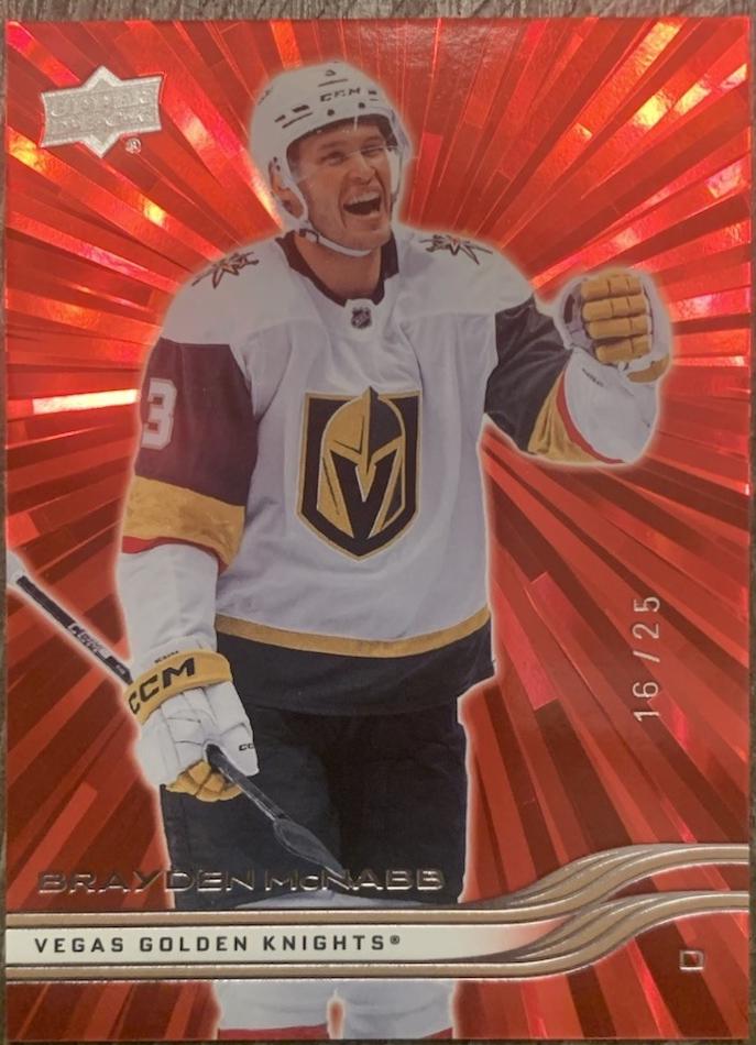 Brayden McNabb [Outburst Red] #185