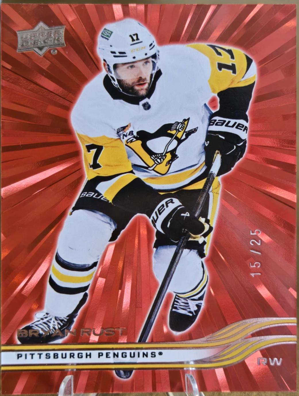 Bryan Rust [Outburst Red] #132