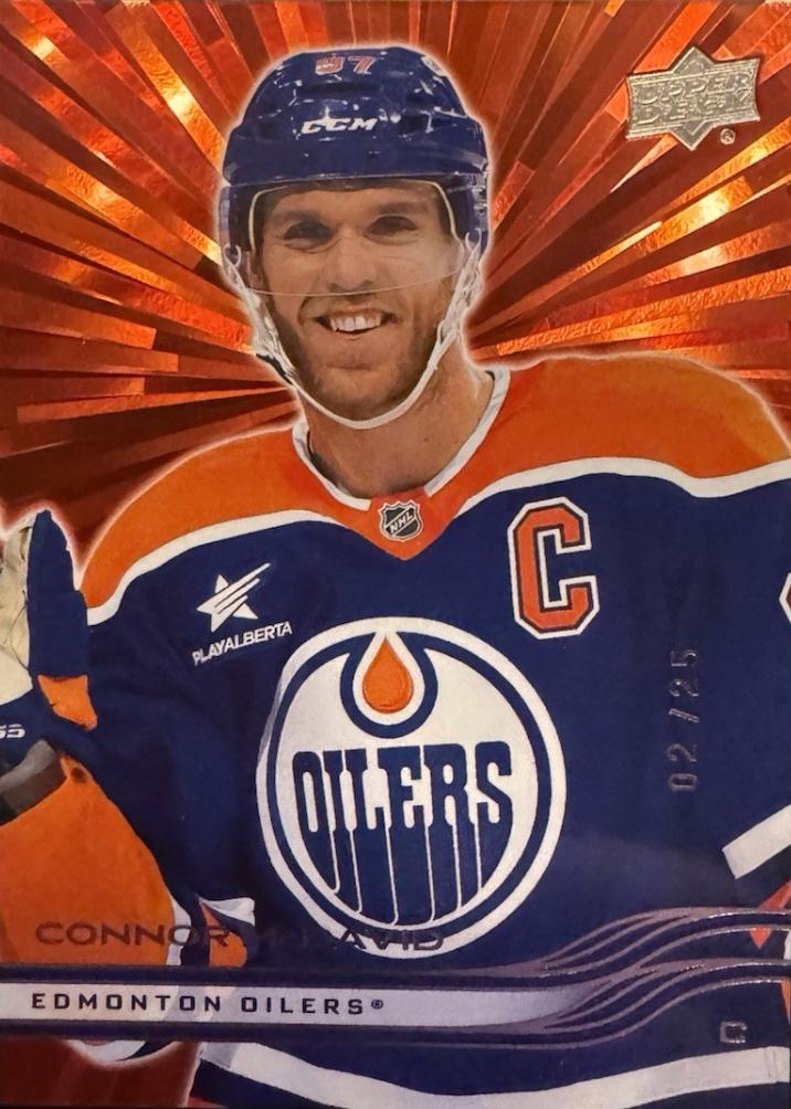 Connor McDavid [Outburst Red] #63