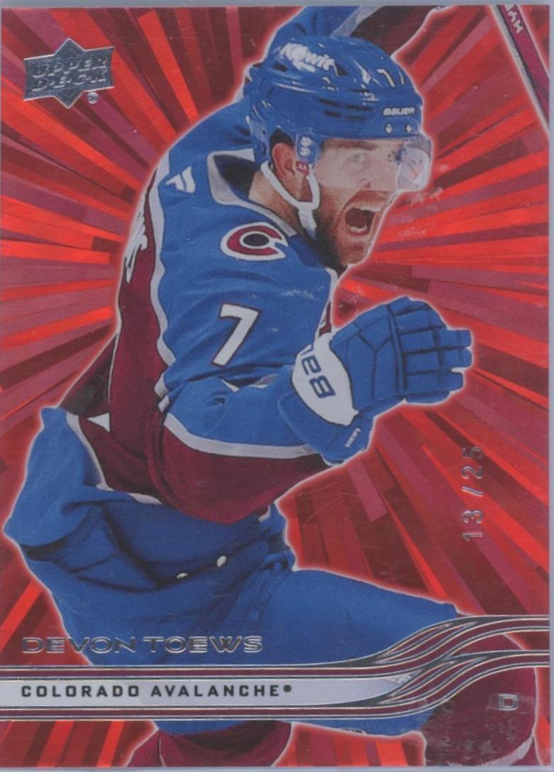 Devon Toews [Outburst Red] #38