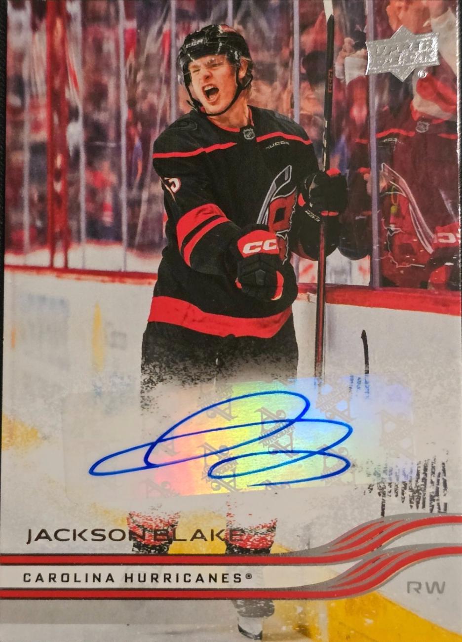 Jackson Blake [Snow Spray Auto Variation] #25