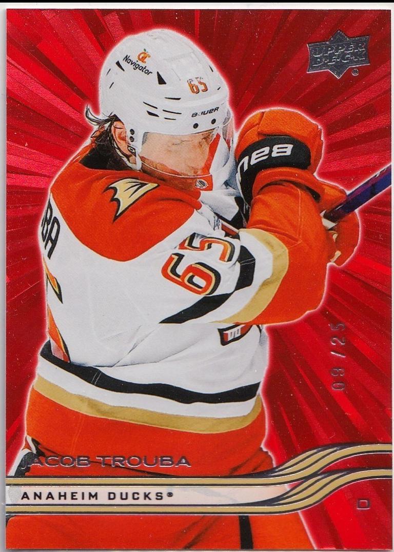 Jacob Trouba [Outburst Red] #6