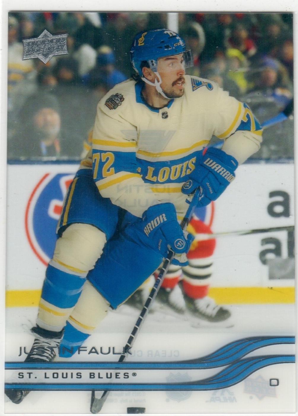 Justin Faulk [Clear Cut] #149