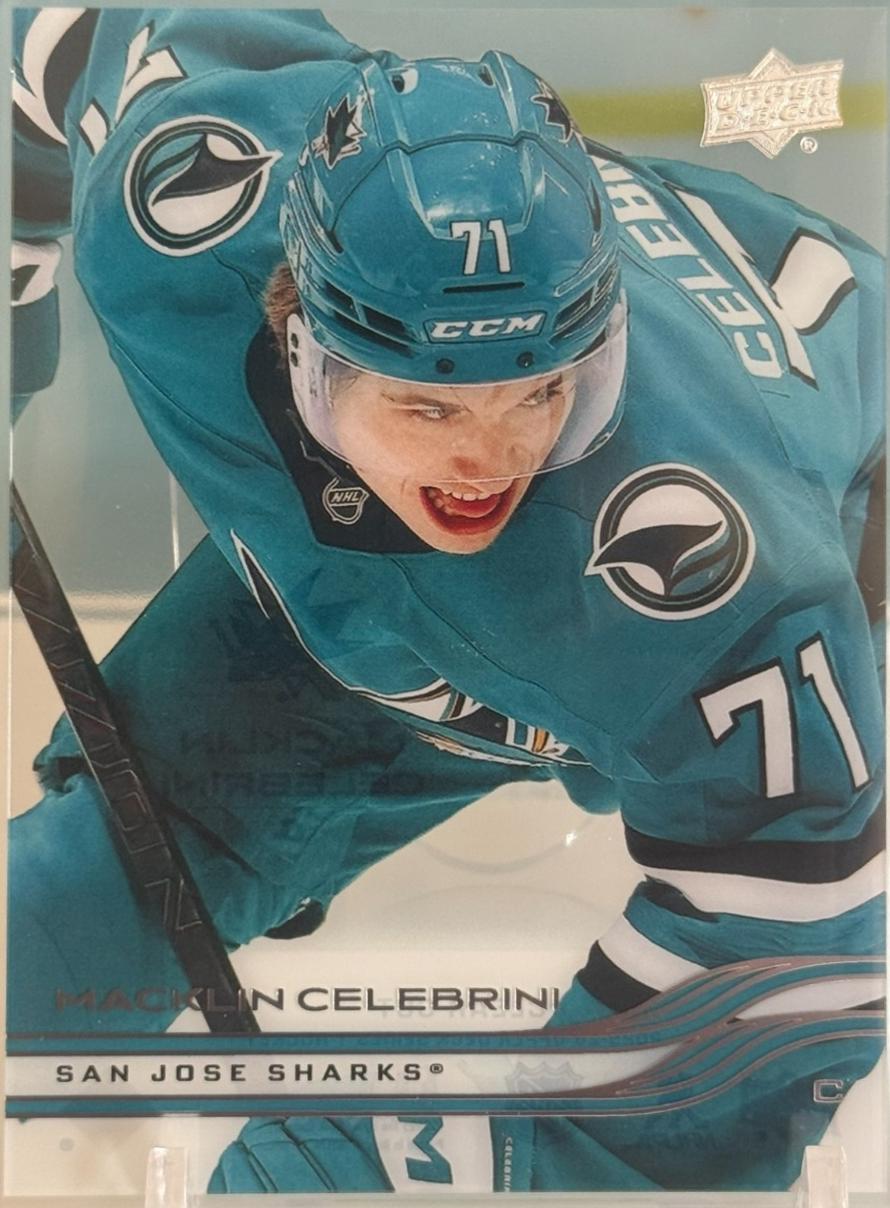 Macklin Celebrini [Clear Cut] #136