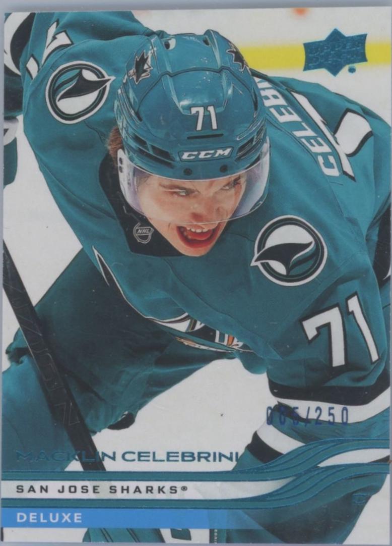 Macklin Celebrini [Deluxe] #136