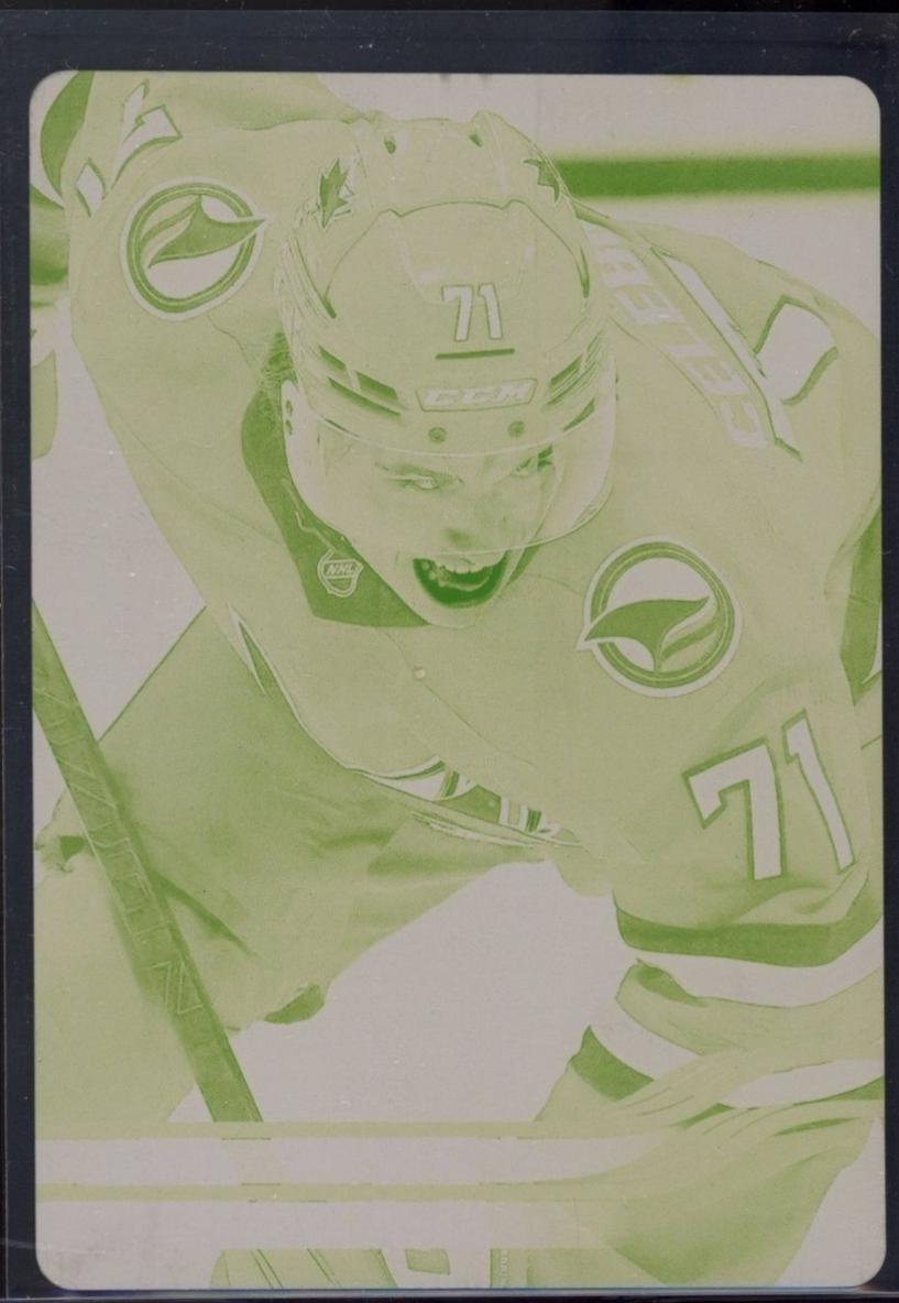 Macklin Celebrini [Printing Plate] #136