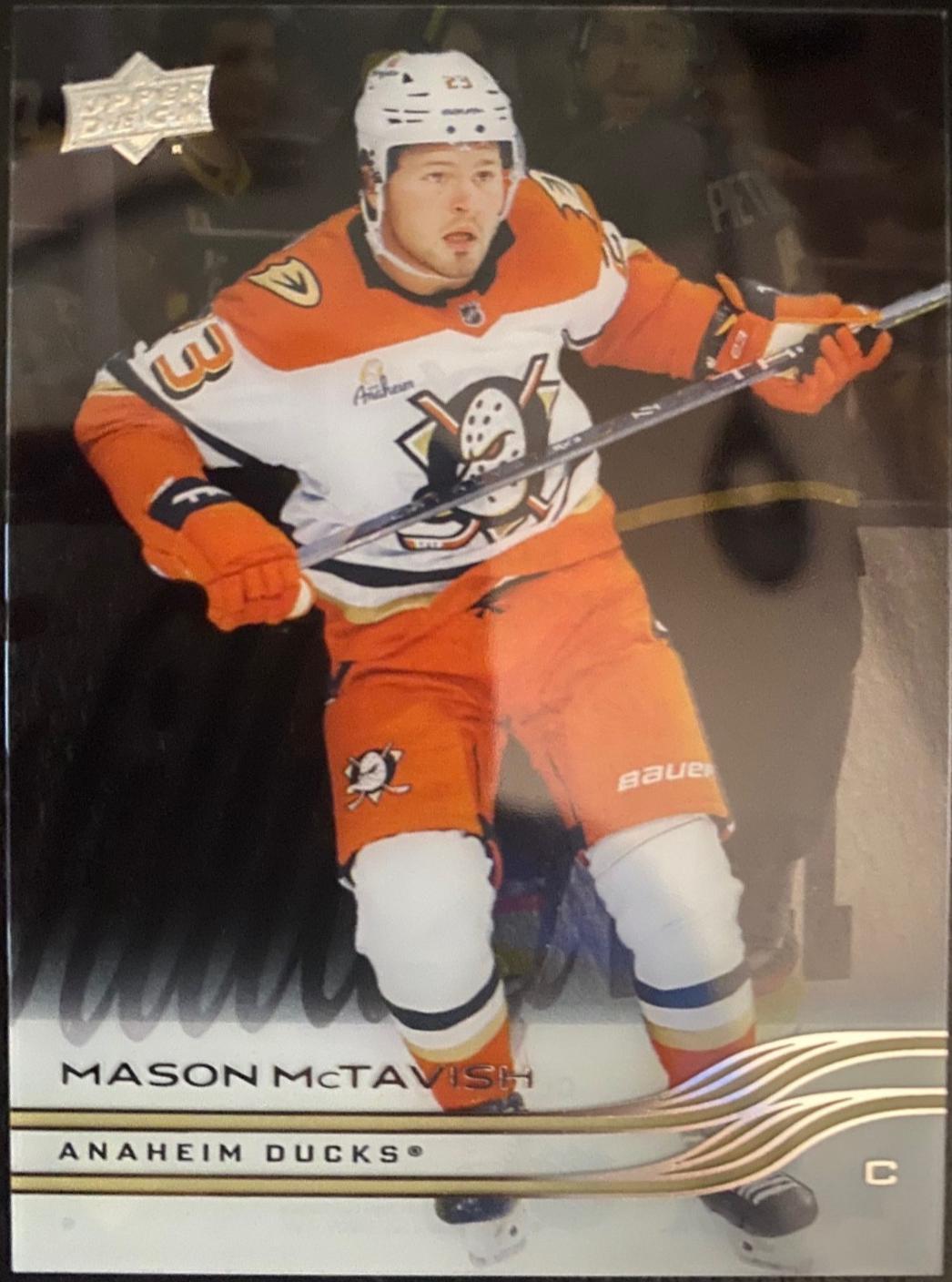 Mason McTavish [Clear Cut] #1