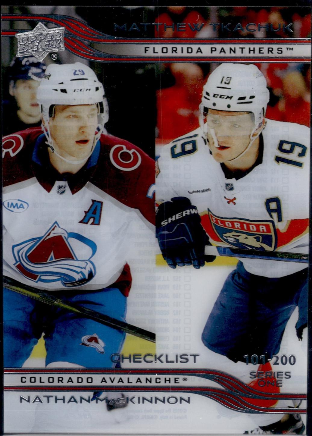 Nathan MacKinnon / Matthew Tkachuk [Clear Cut] #200
