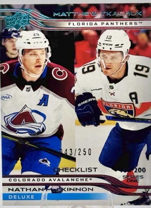 Nathan MacKinnon / Matthew Tkachuk [Deluxe] #200