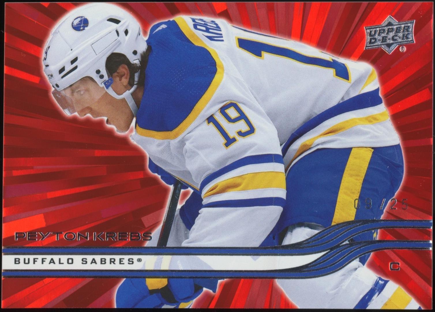 Peyton Krebs [Outburst Red] #17