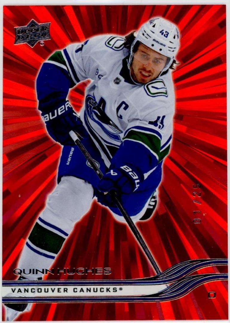Quinn Hughes [Outburst Red] #177