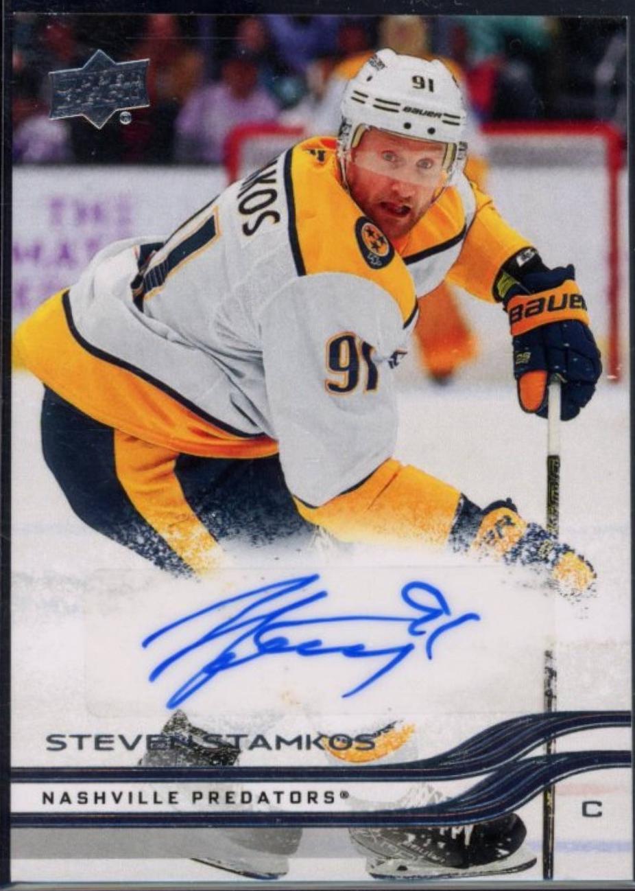 Steven Stamkos [Snow Spray Auto Variation] #95