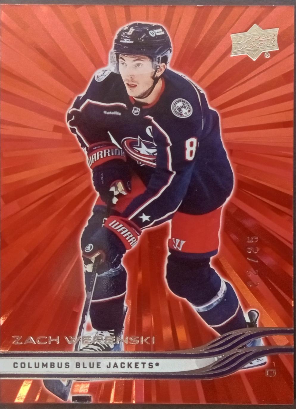 Zach Werenski [Outburst Red] #44