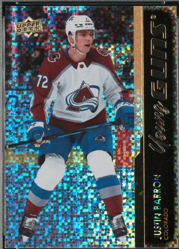 Justin Barron [Speckled Rainbow] #744