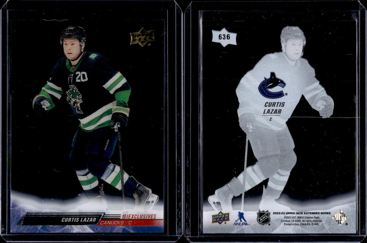 Curtis Lazar [Exclusives Clear Cut] #636