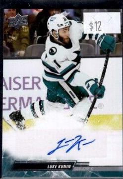 Luke Kunin [Snow Spray Autograph] #612