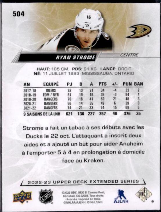 Ryan Strome [French] #504