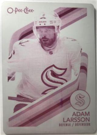 Adam Larsson [Printing Plate] #215