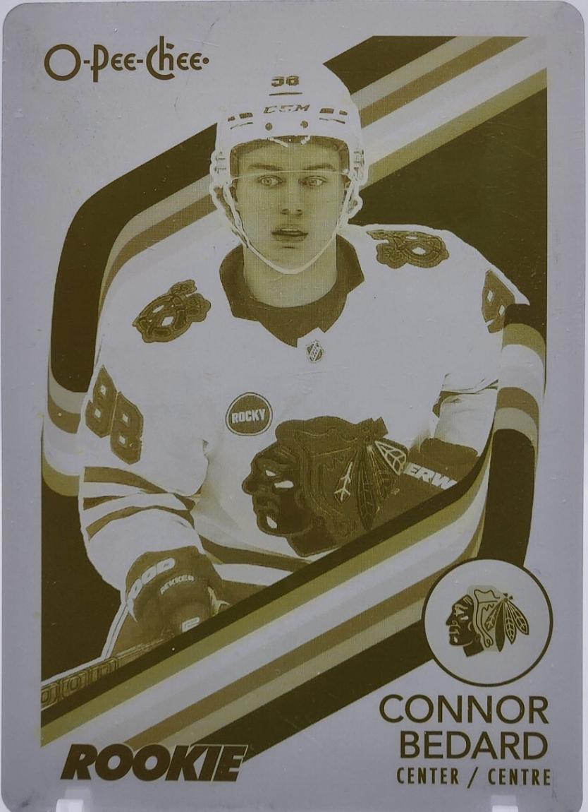 Connor Bedard [Retro Printing Plate] #582
