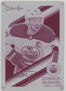 Connor McDavid [Retro Printing Plate] #1