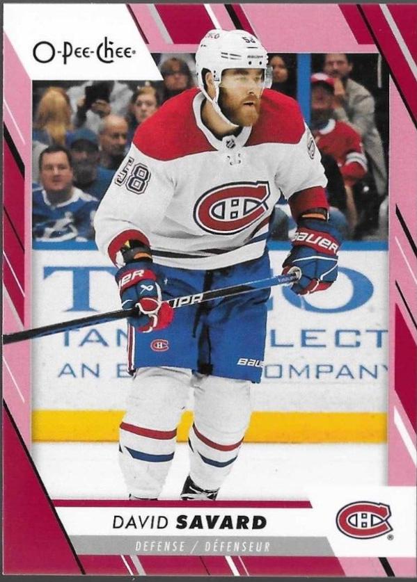 David Savard [Red Border Blank Back] #333