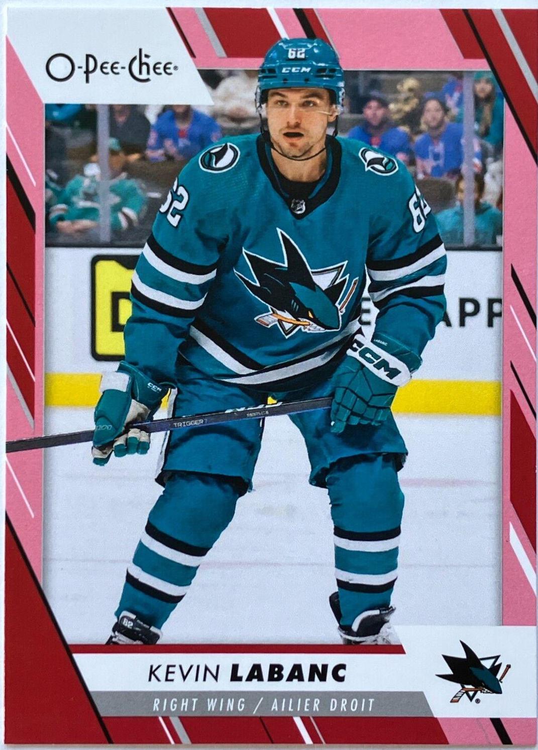 Kevin Labanc [Red Border Blank Back] #320