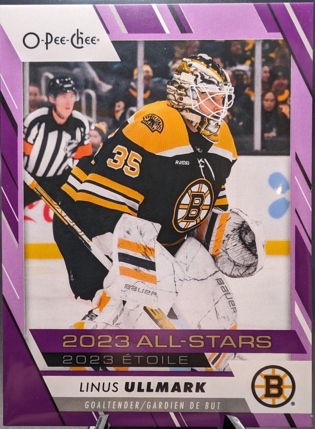 Linus Ullmark [Purple Border] #513