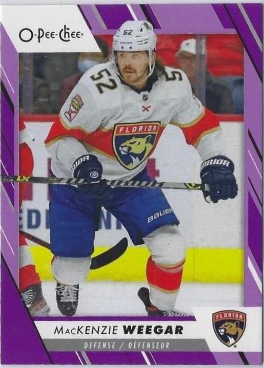 MacKenzie Weegar [Purple Border] #315