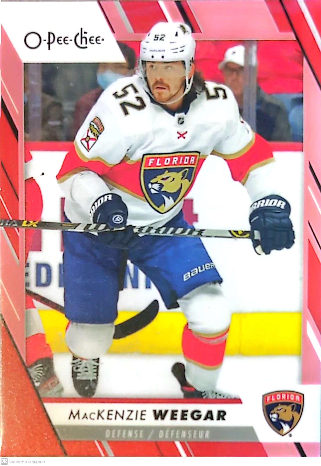 MacKenzie Weegar [Red Border] #315
