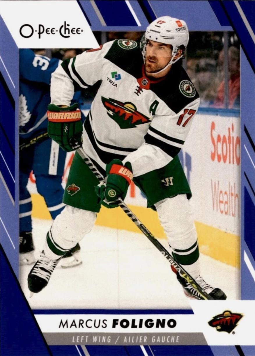 Marcus Foligno [Blue Border] #301