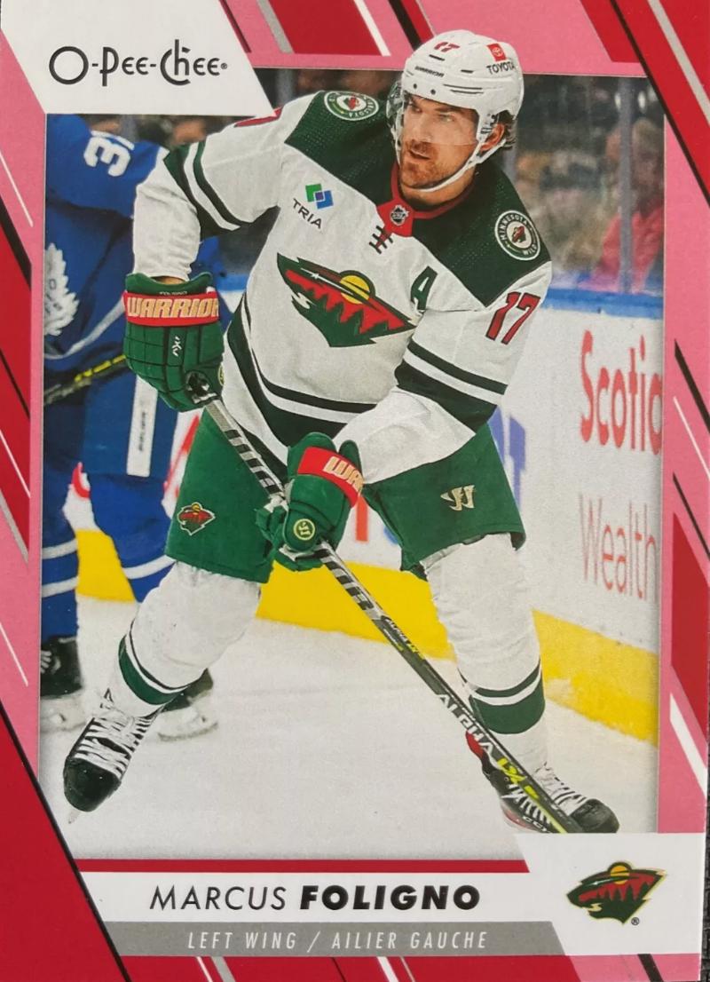 Marcus Foligno [Red Border] #301