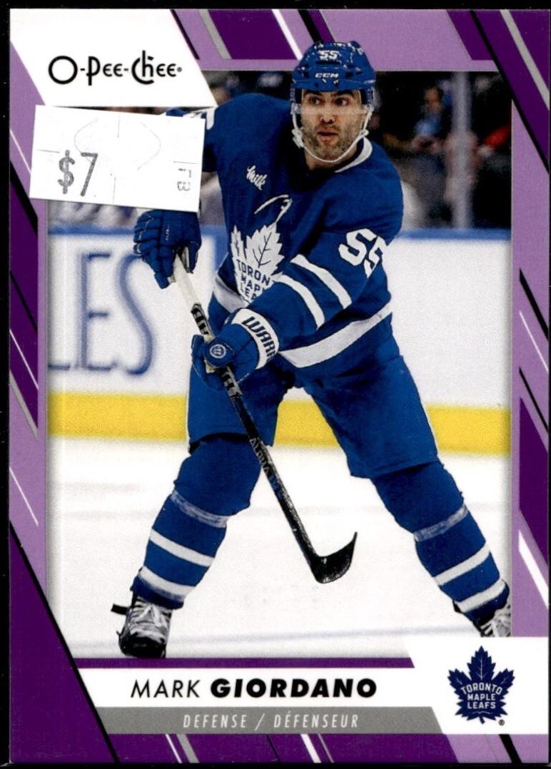 Mark Giordano [Purple Border] #442