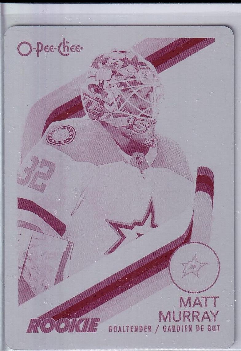 Matt Murray [Printing Plate] #597