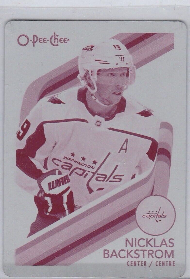 Nicklas Backstrom [Printing Plate] #37