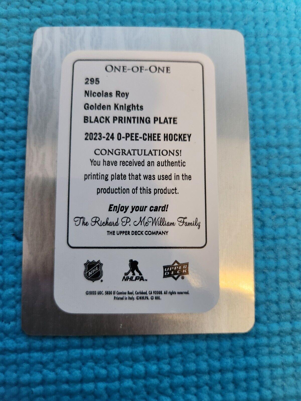 Nicolas Roy [Printing Plate] #295