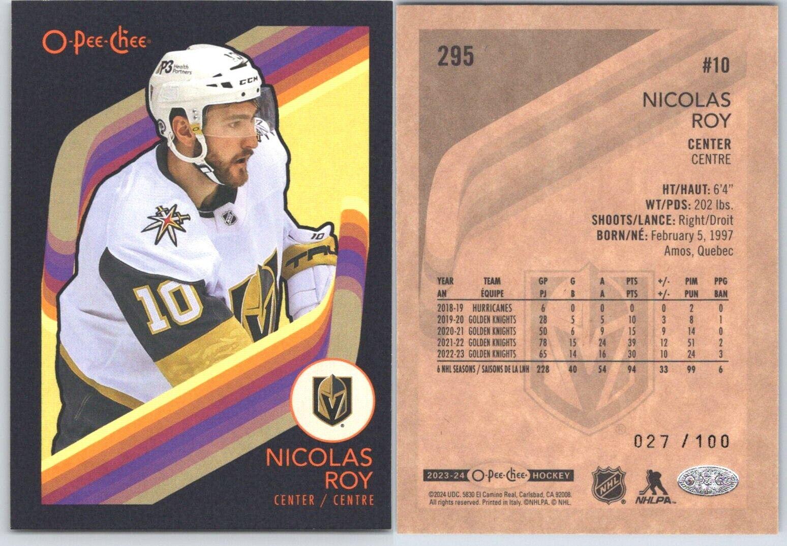 Nicolas Roy [Retro Black Border] #295