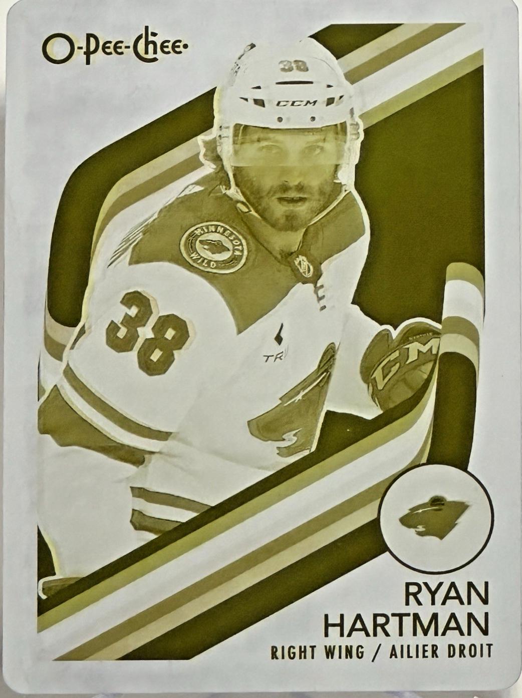 Ryan Hartman [Retro Printing Plate] #299