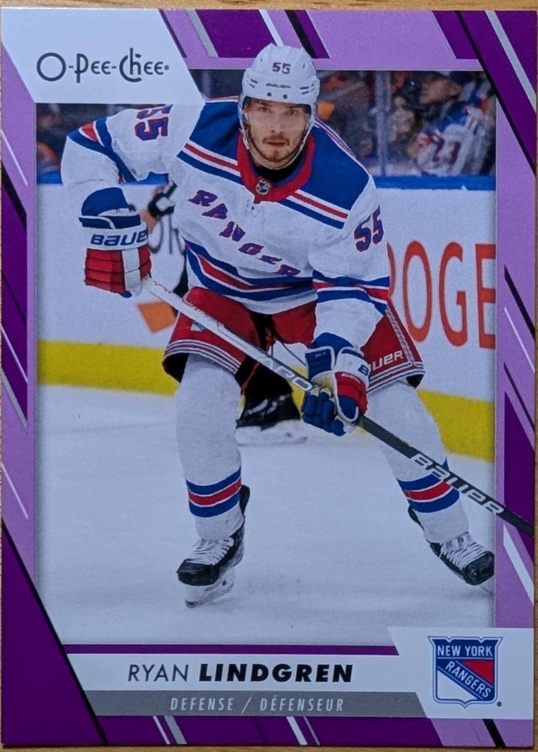 Ryan Lindgren [Purple Border] #217