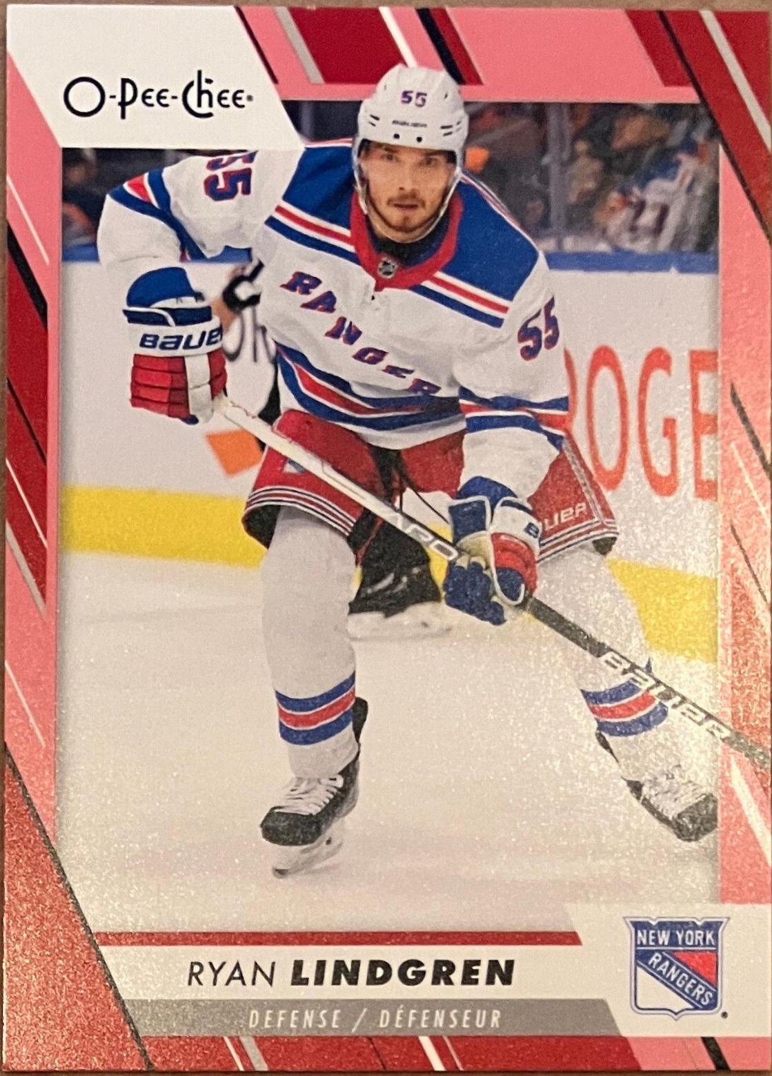 Ryan Lindgren [Red Border] #217