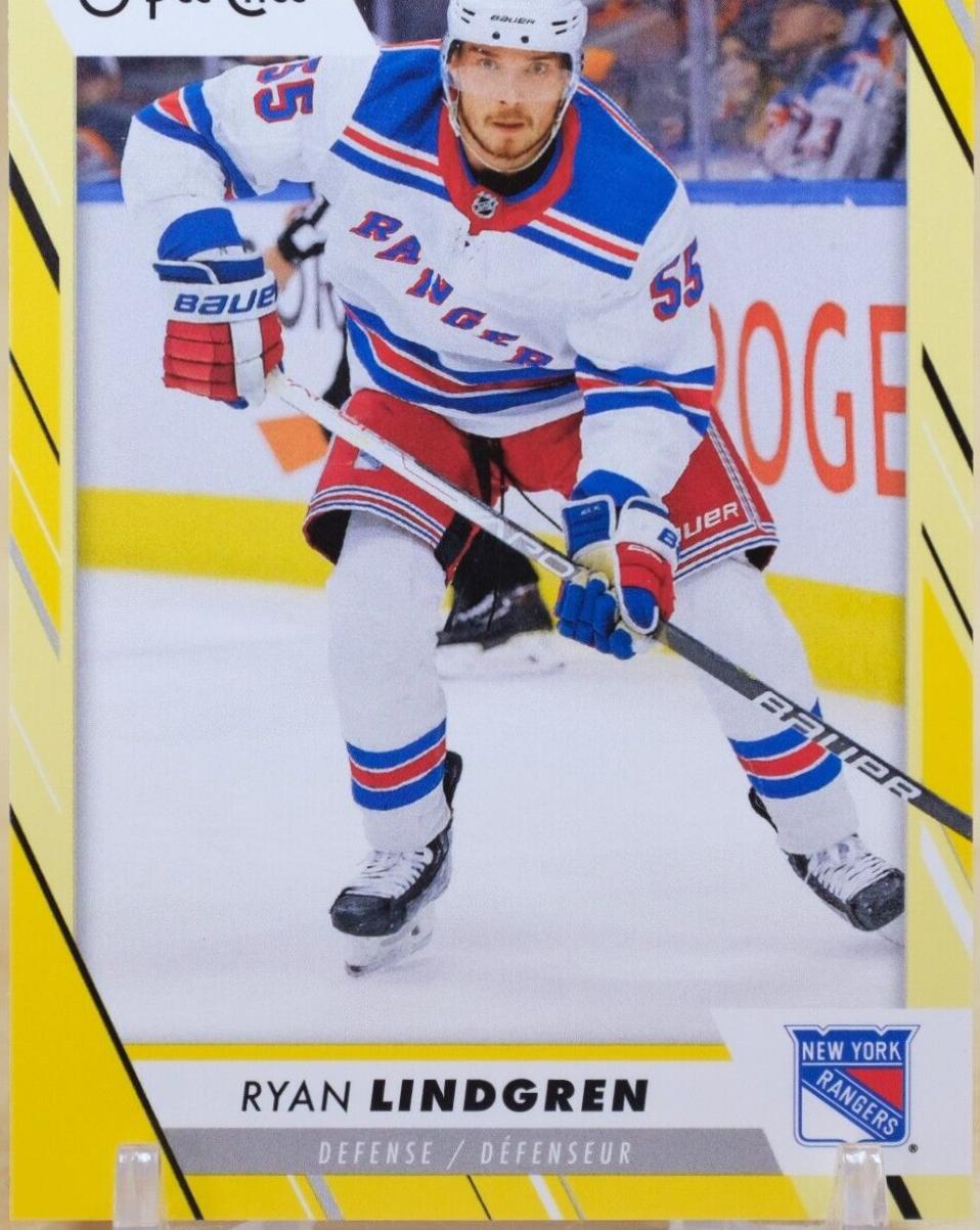 Ryan Lindgren [Yellow Border] #217