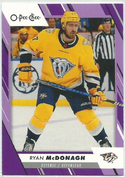 Ryan McDonagh [Purple Border] #319